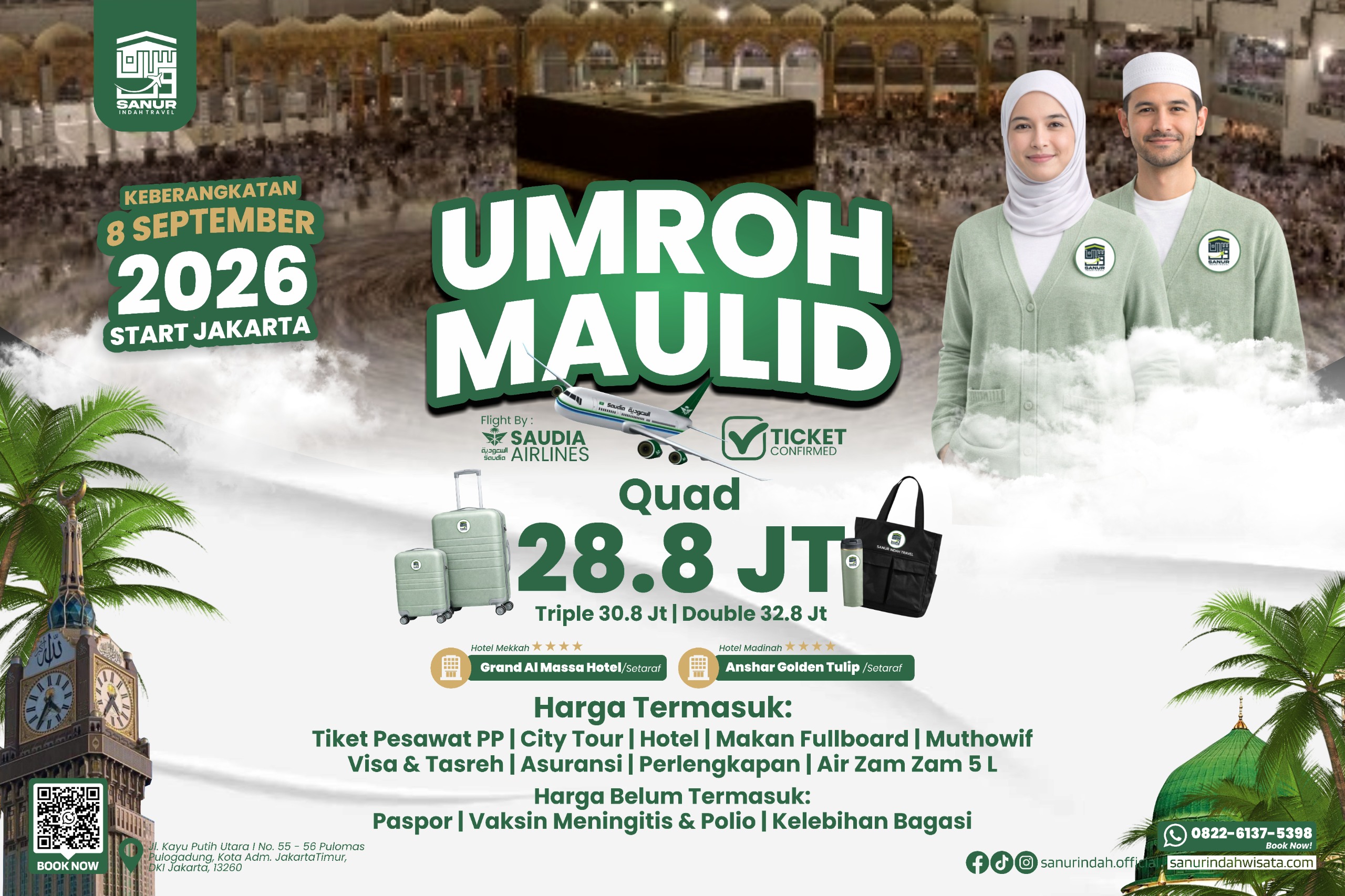 UMROH MAULID NABI MUHAMMAD SEPTEMBER 2026